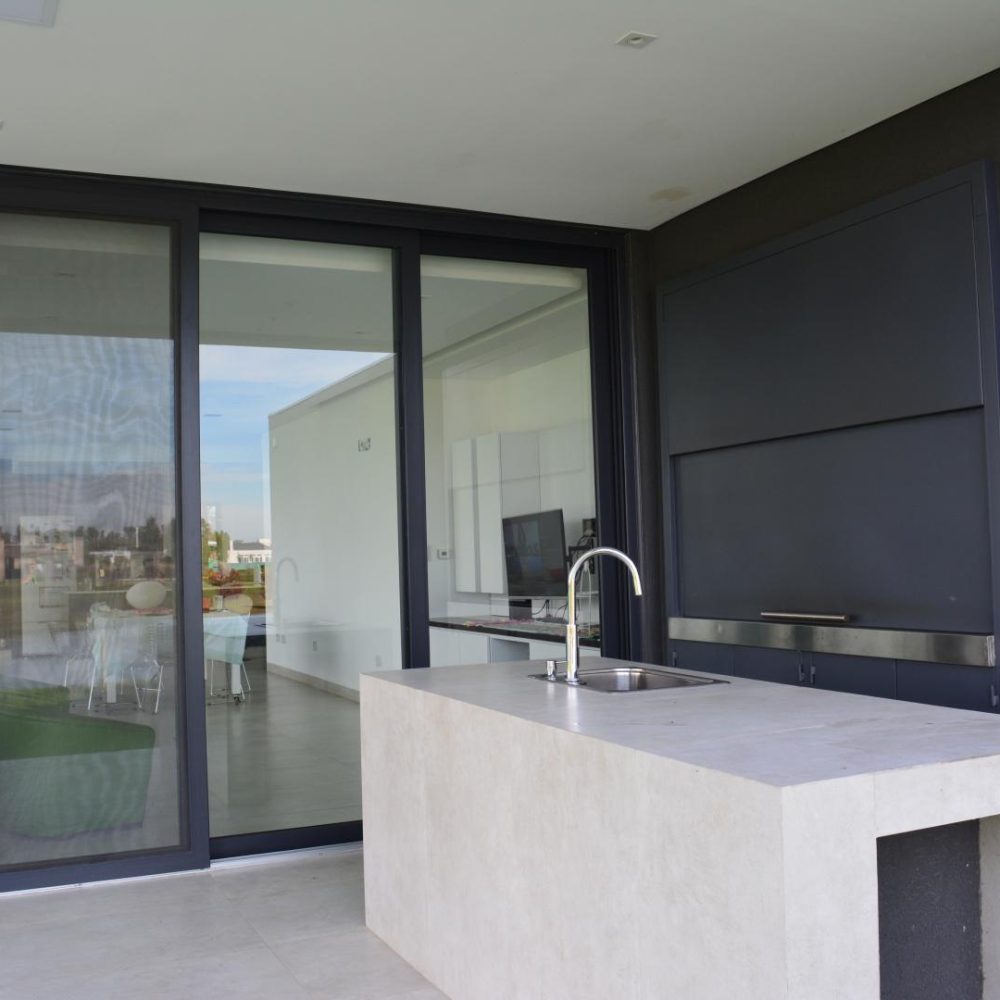 Obras Particulares 84 Abertura de PVC con DVH Premium Gris Grafito